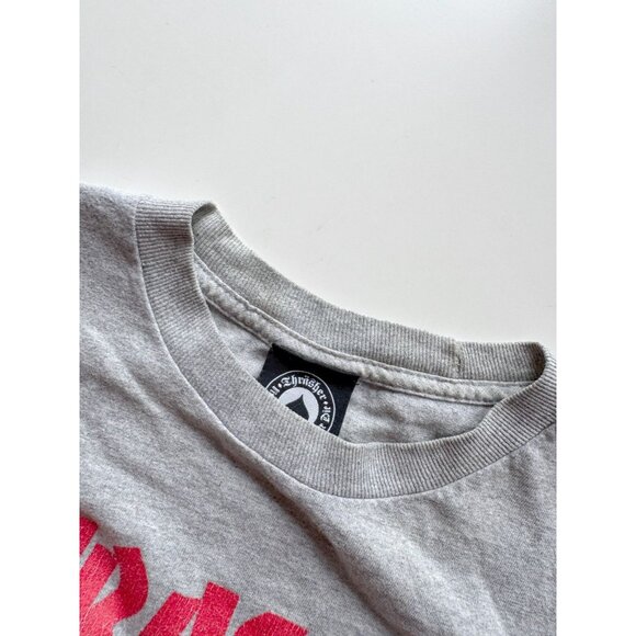 THRASHER Grey Red Logo Cotton Short Sleeve Crew Neck T-Shirt, Size M - Picture 8 of 11